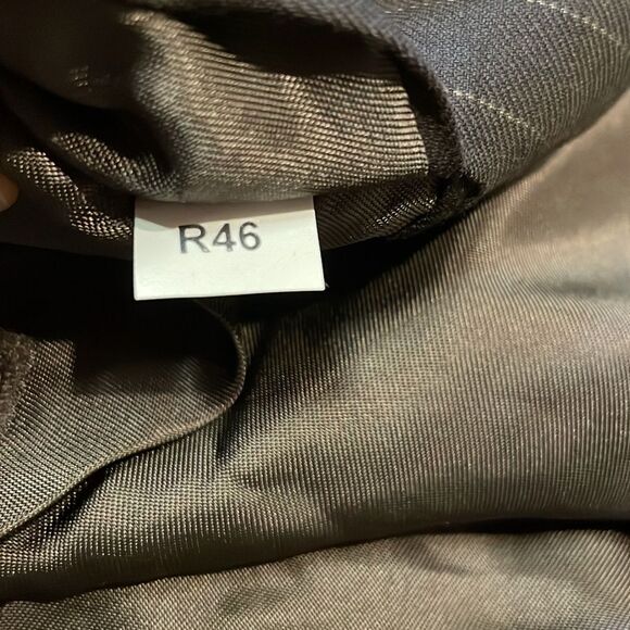 Jones New York Collection- Wool & Cashmere Blend Brown Sportcoat Blazer Size 46R - Picture 10 of 10